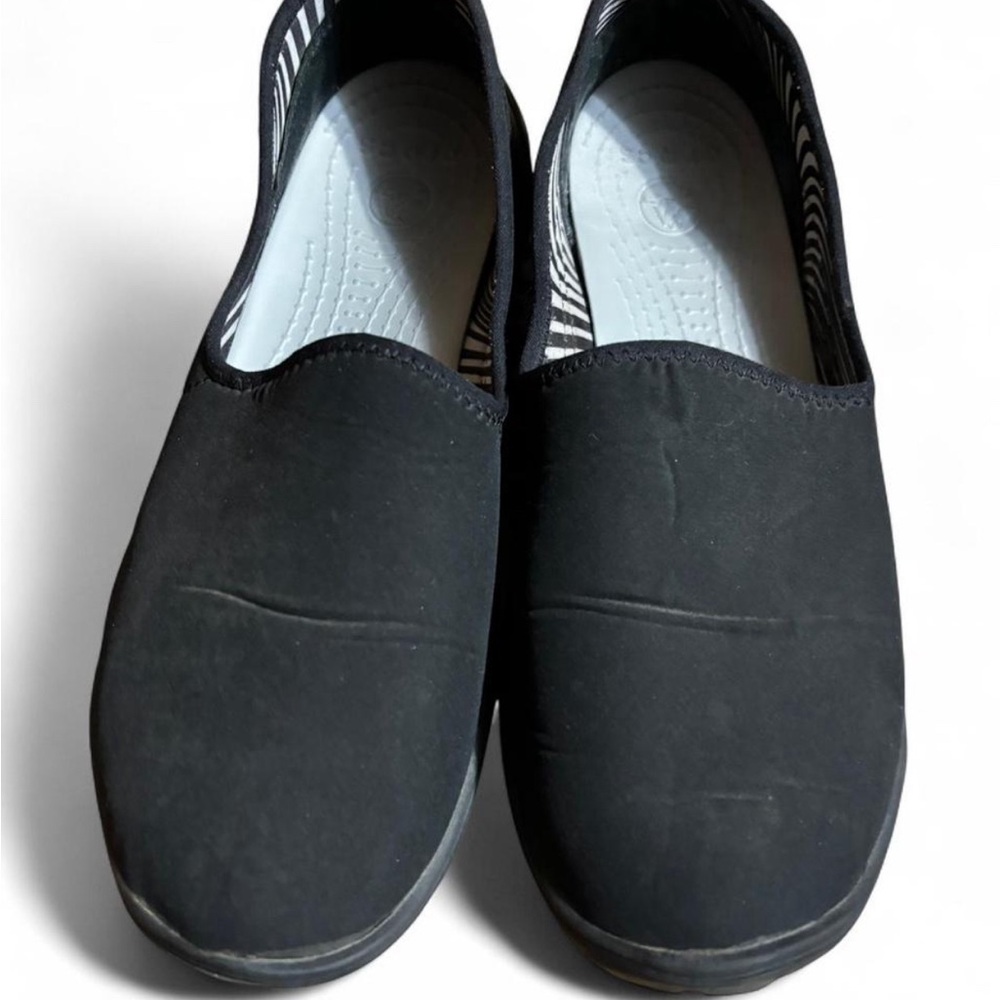CROCS Men's Black Slip-On Loafers